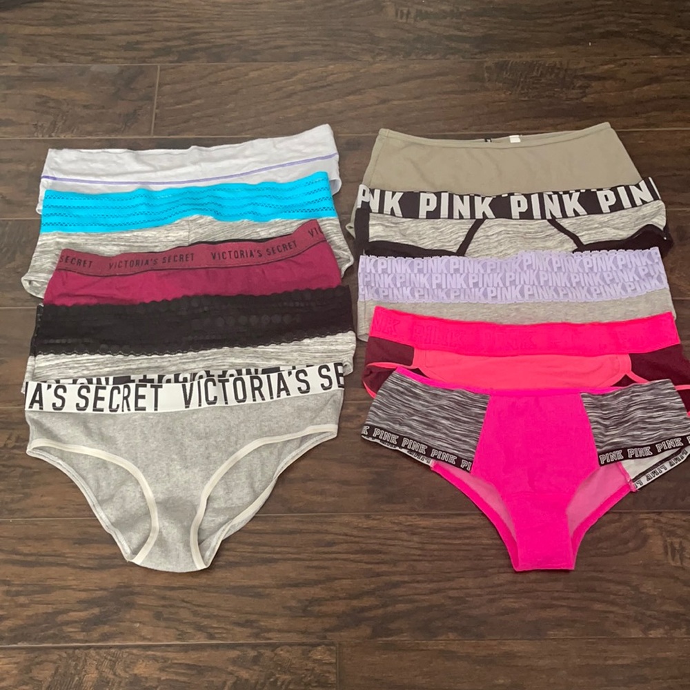 10 vs pink underwear